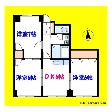 浦安駅 徒歩3分 2階の物件間取画像